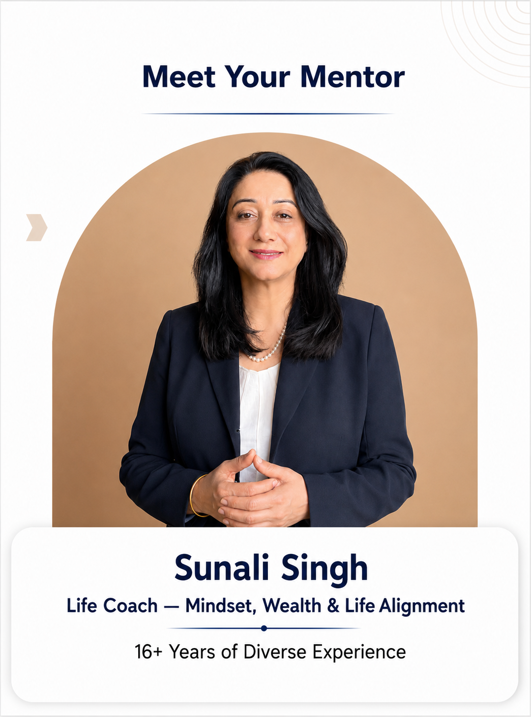 Sunali Singh - Life Coach